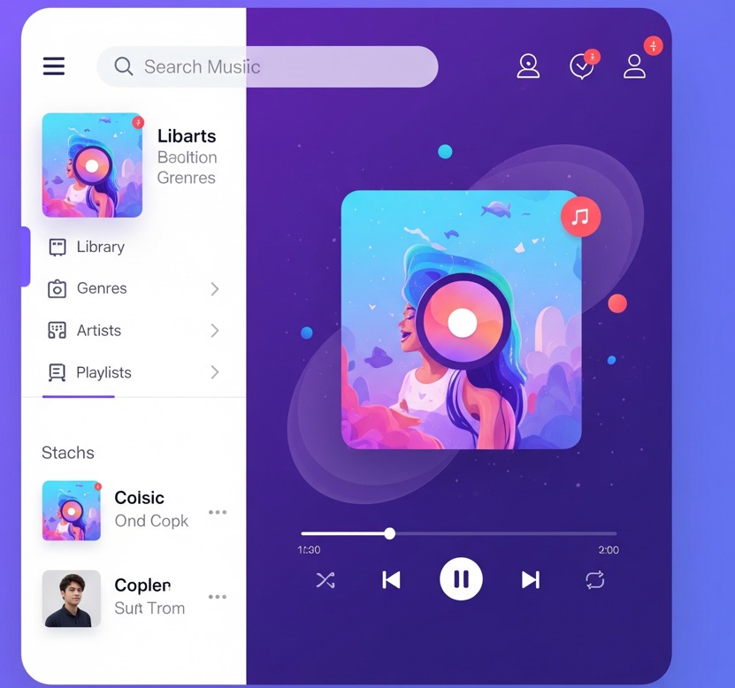 Müzik Streaming Uygulaması